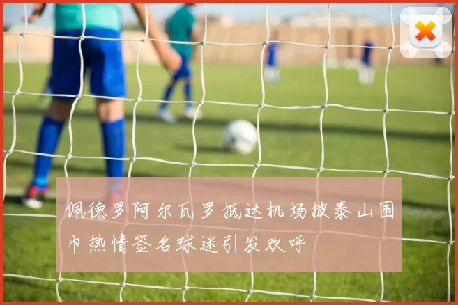 佩德罗阿尔瓦罗抵达机场披泰山围巾热情签名球迷引发欢呼