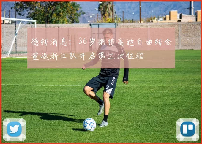 德转消息：36岁老将高迪自由转会重返浙江队开启第三次征程